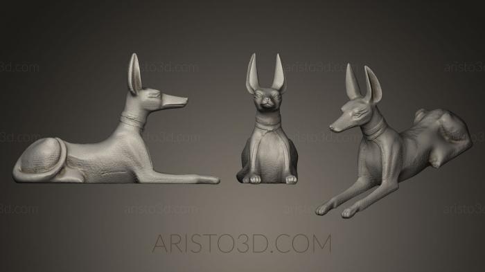 Animal figurines (STKJ_0036) 3D model for CNC machine